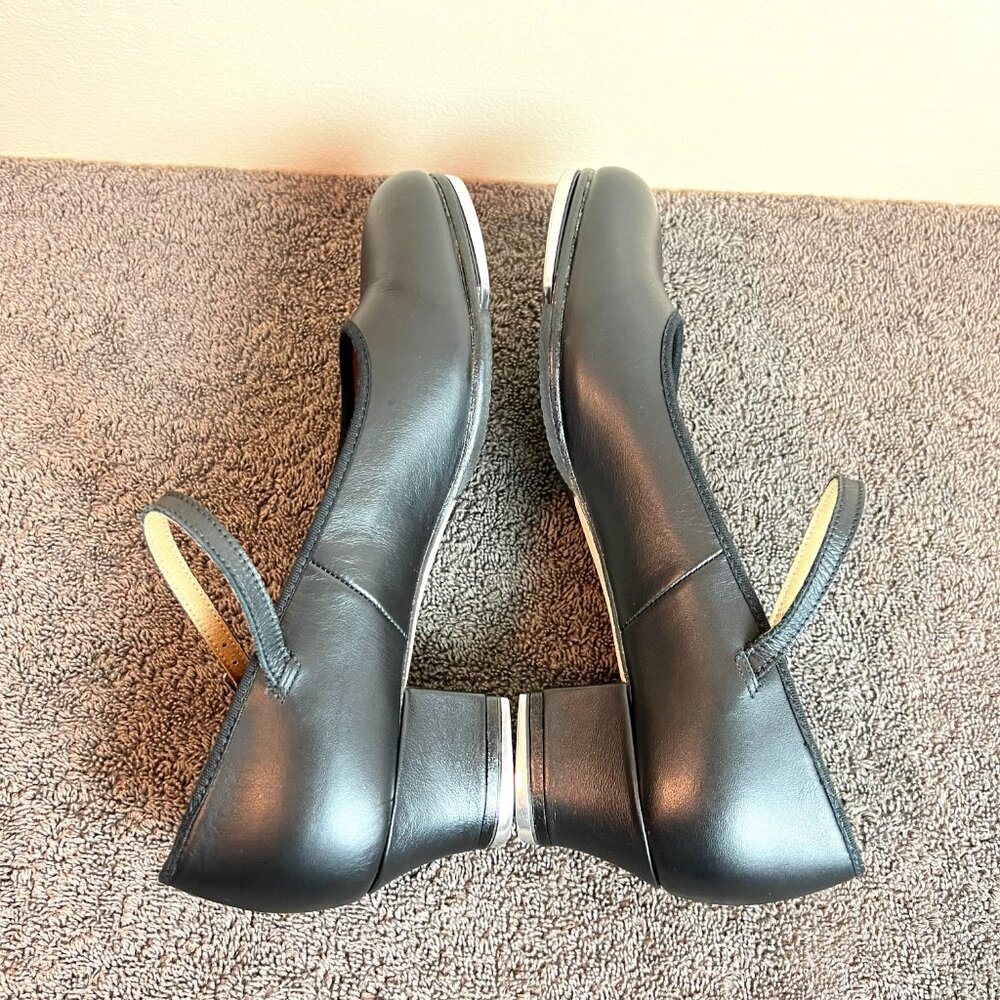 Bloch Womens Size‎ 7 S0323L Show Tapper Black Leather Mary Jane Tap Dance Shoes - Picture 8 of 15